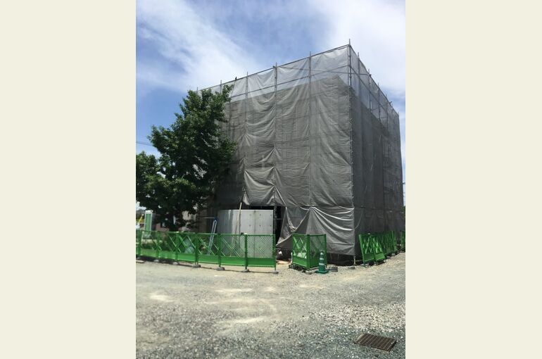 納骨堂建設中